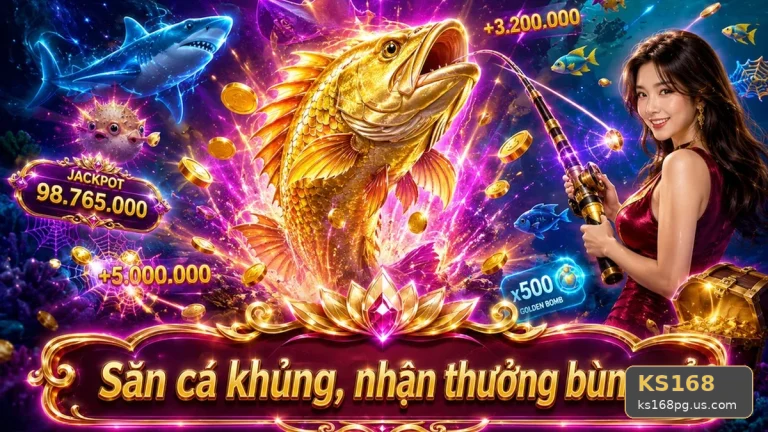 Đánh Giá Trải Nghiệm Điện Thoại Khi Bắn Cá Và Săn Thưởng KS168: Phân Tích Dữ Liệu Giao Diện Trên ks168pg.us.com